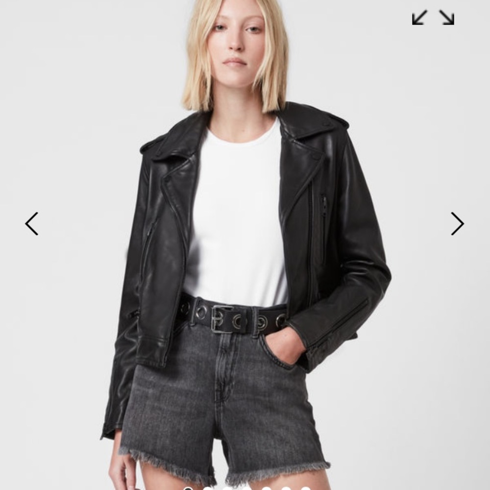All Saints Lindell Biker Jacket.